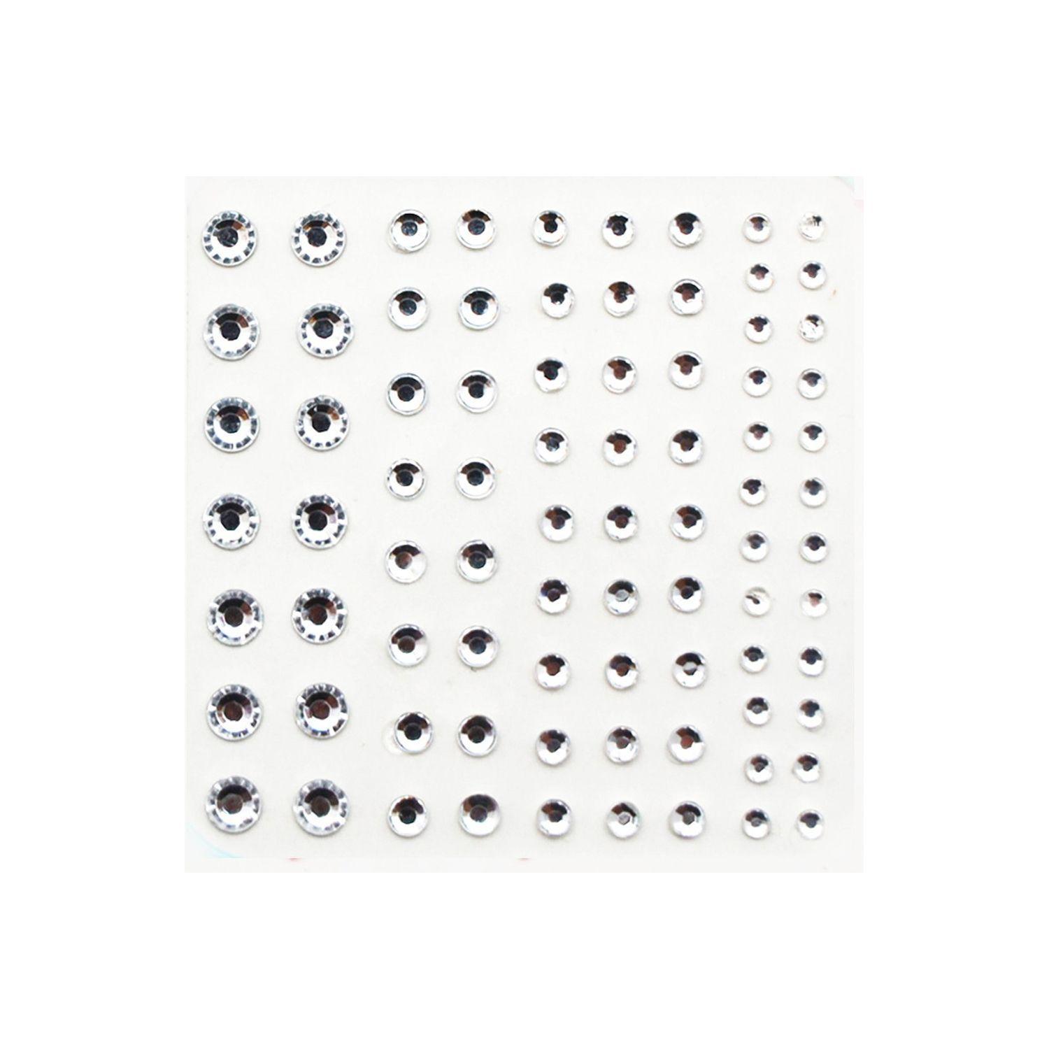 Pack 12 unidades "Face Stickers" Diamantes, Brillos, Gemas, etc.-3