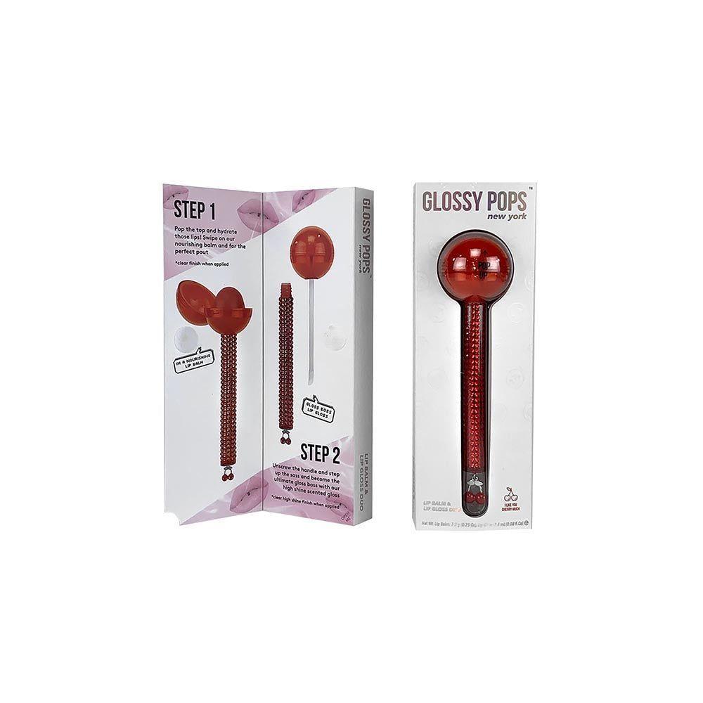 Dúo Bálsamo y Brillo Labial 2 en 1 Cherry Much-3