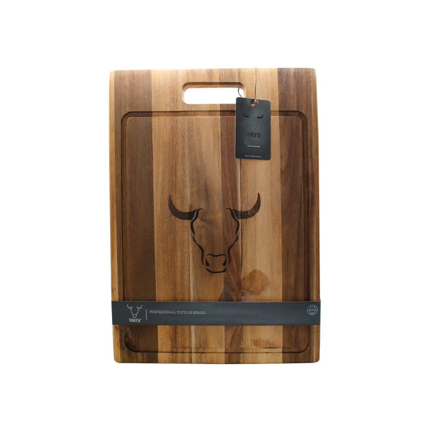 Tabla Para Picar de Madera Acacia 33 cm - Wayu-1