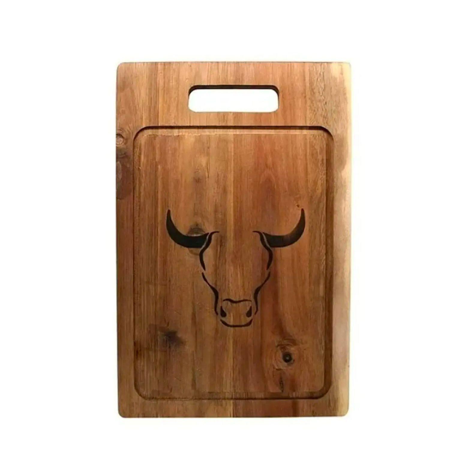 Tabla Para Picar de Madera Acacia 33 cm - Wayu-0