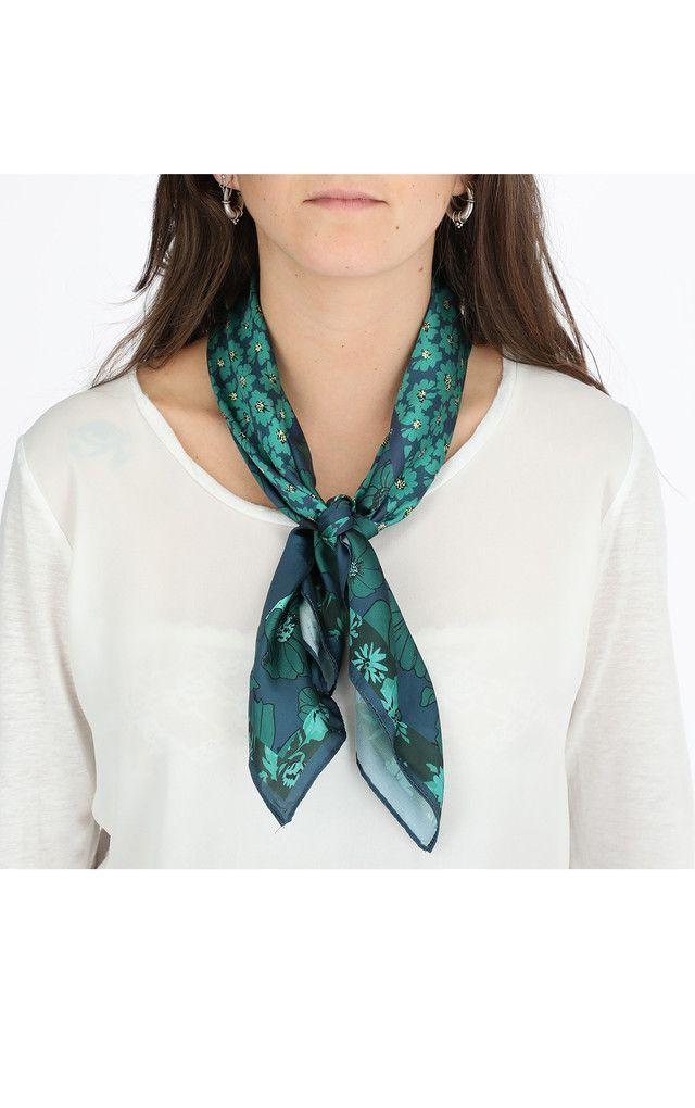 Pañuelo Bandana Garden Verde ID-1