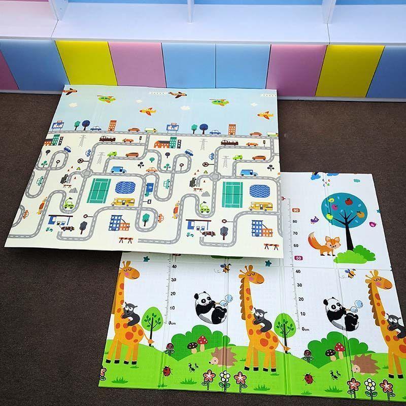 Alfombra Reversible 2 x 1.8 M Antigolpe Para bebes-3