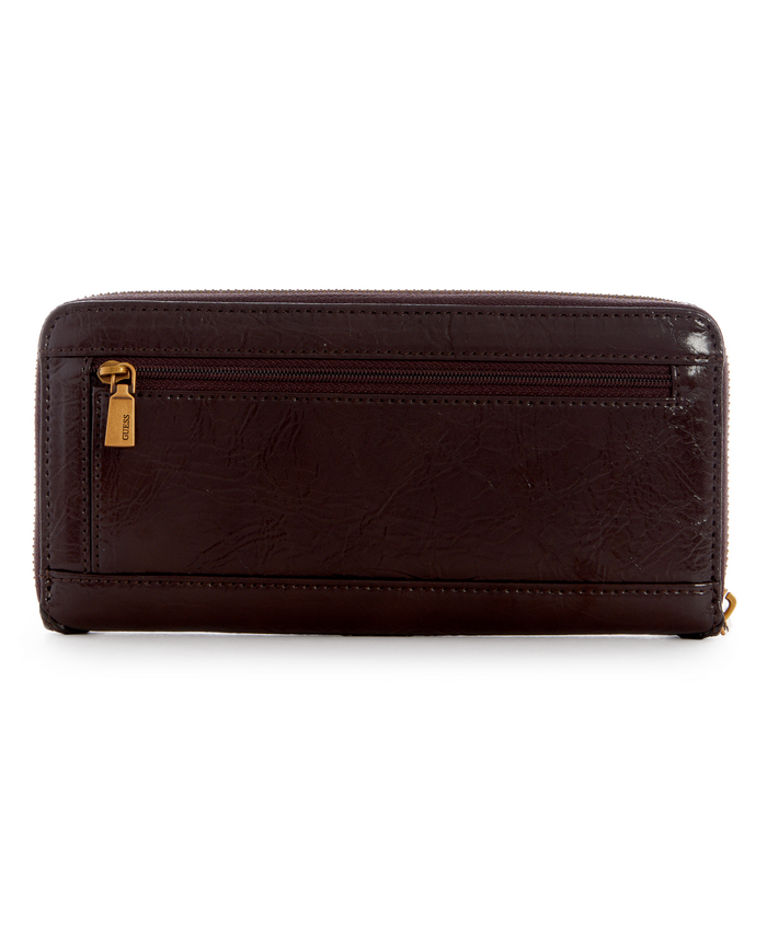 Billetera Guess Amantea Slg Large Zip Cho Café-1