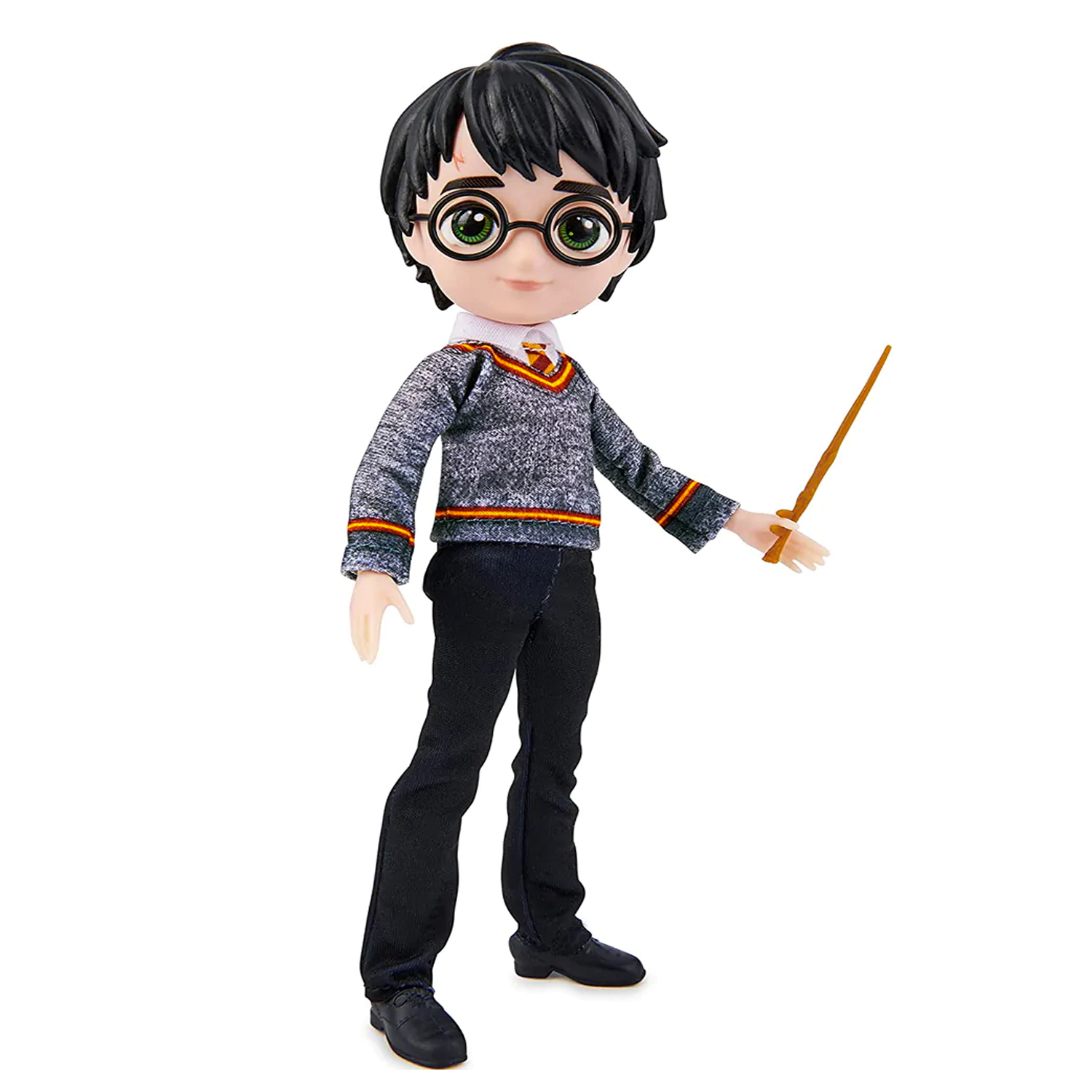 Muñeco Harry Potter 20 cm Articulado Incluye Varita-3
