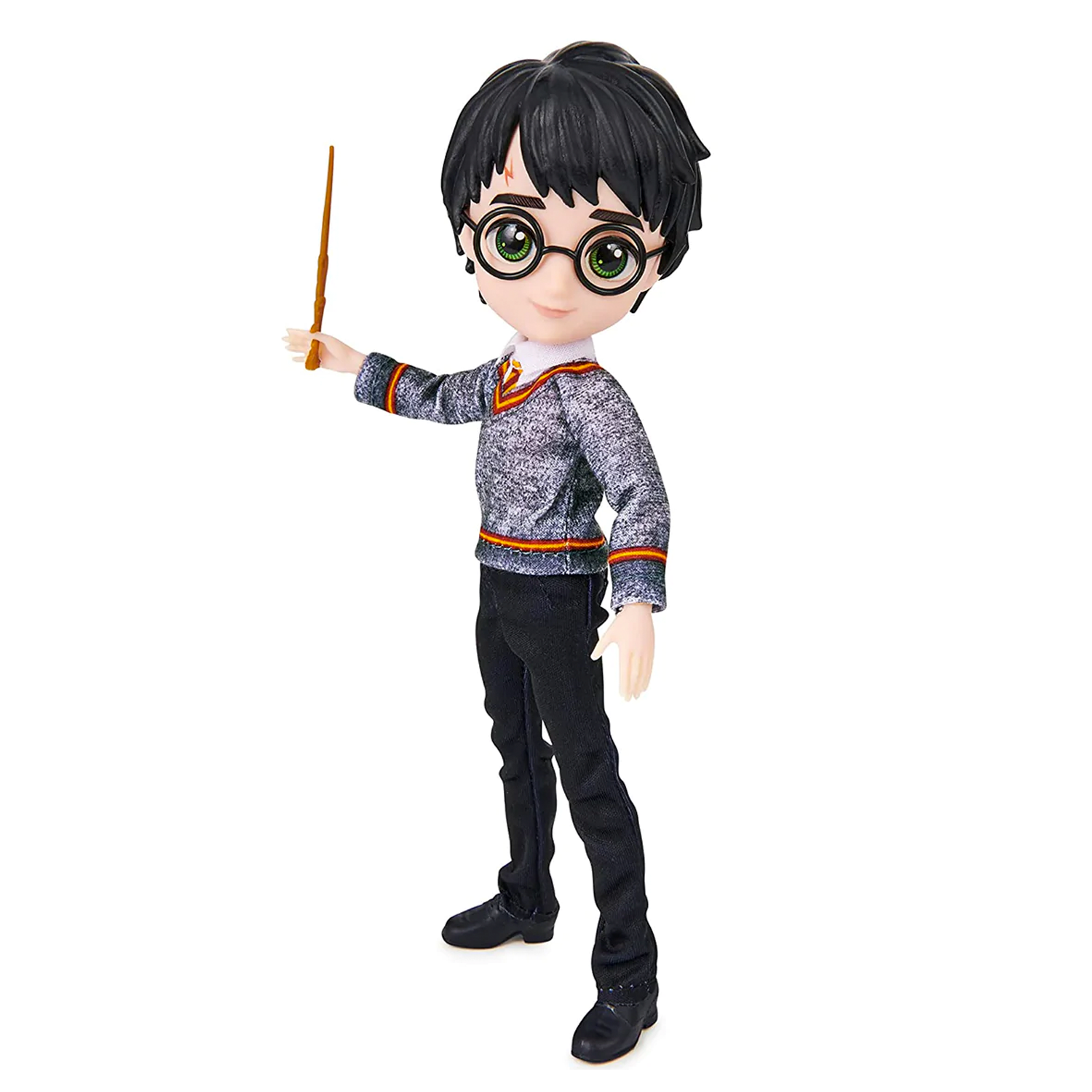 Muñeco Harry Potter 20 cm Articulado Incluye Varita-2