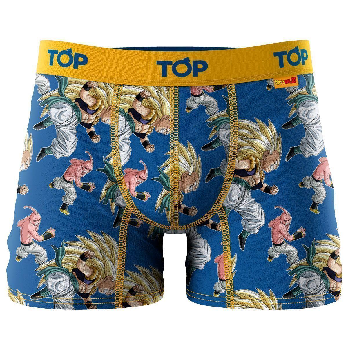 Pack 3 Bóxer Medio Dragon Ball Z Top Gotenks -2