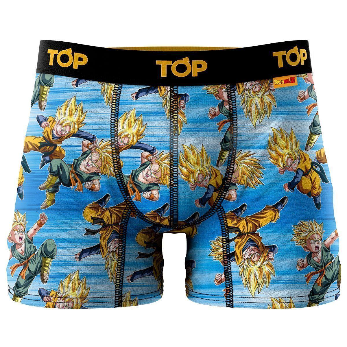 Pack 3 Bóxer Medio Dragon Ball Z Top Gotenks -3