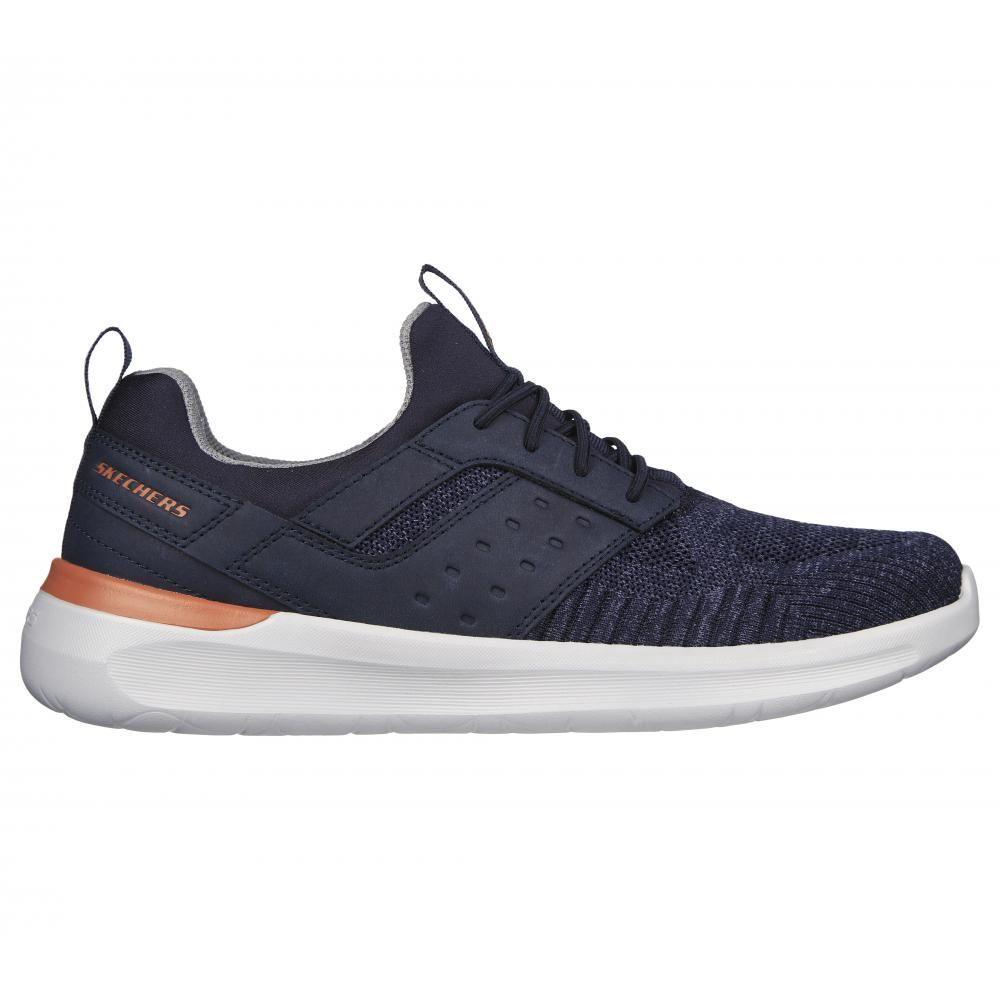 Zapatilla Hombre Lattimore Azul Skechers-4