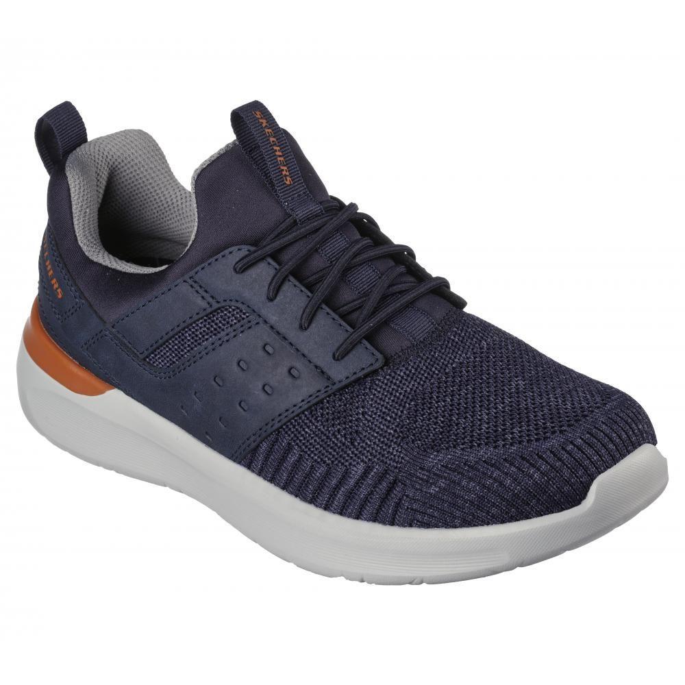 Zapatilla Hombre Lattimore Azul Skechers-0