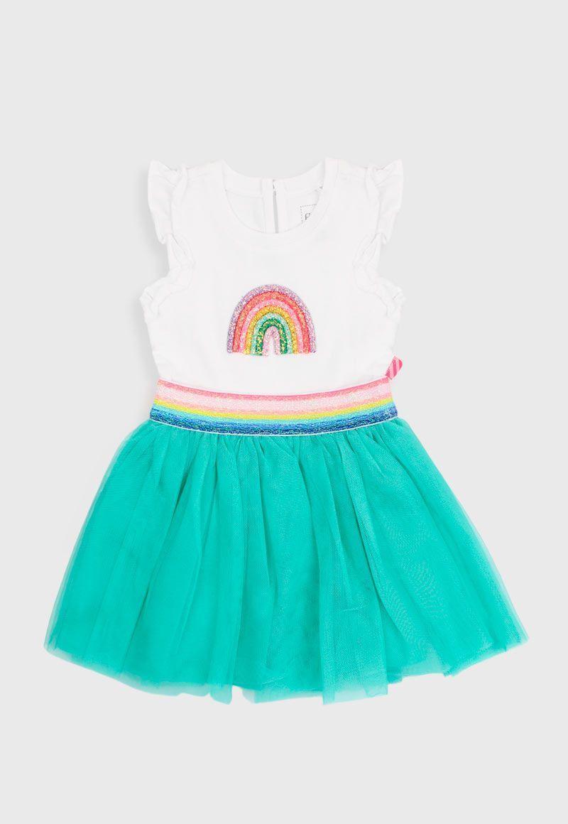 Vestido bebé niña tul 212-0