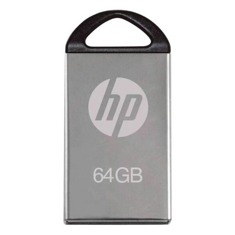 Pendrive Metalico 64 Gb Hp Usb 2.0 V221w-1