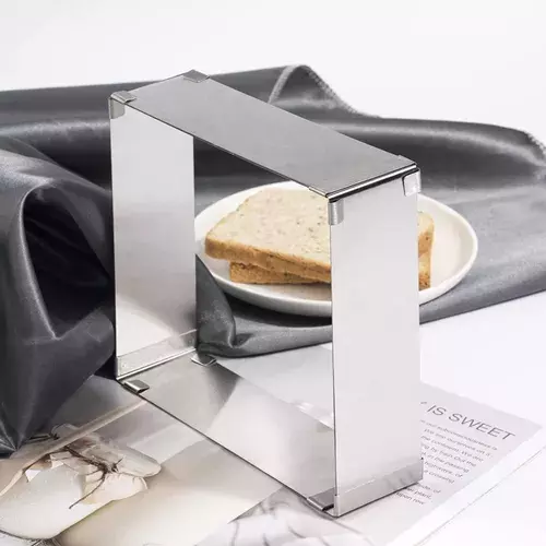 Molde De Torta Moldes Para Tortas Cuadrado Ajustable Queque-2