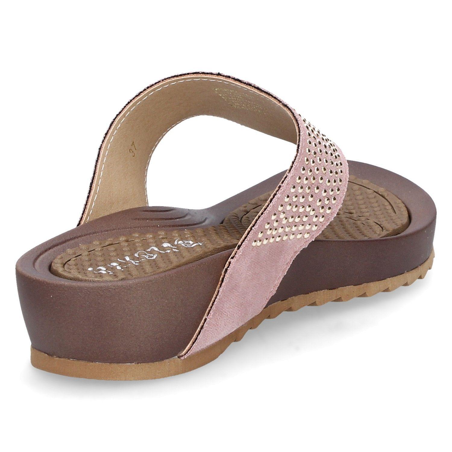 Sandalia Casual Mujer Dakota - U933 Rosa-2