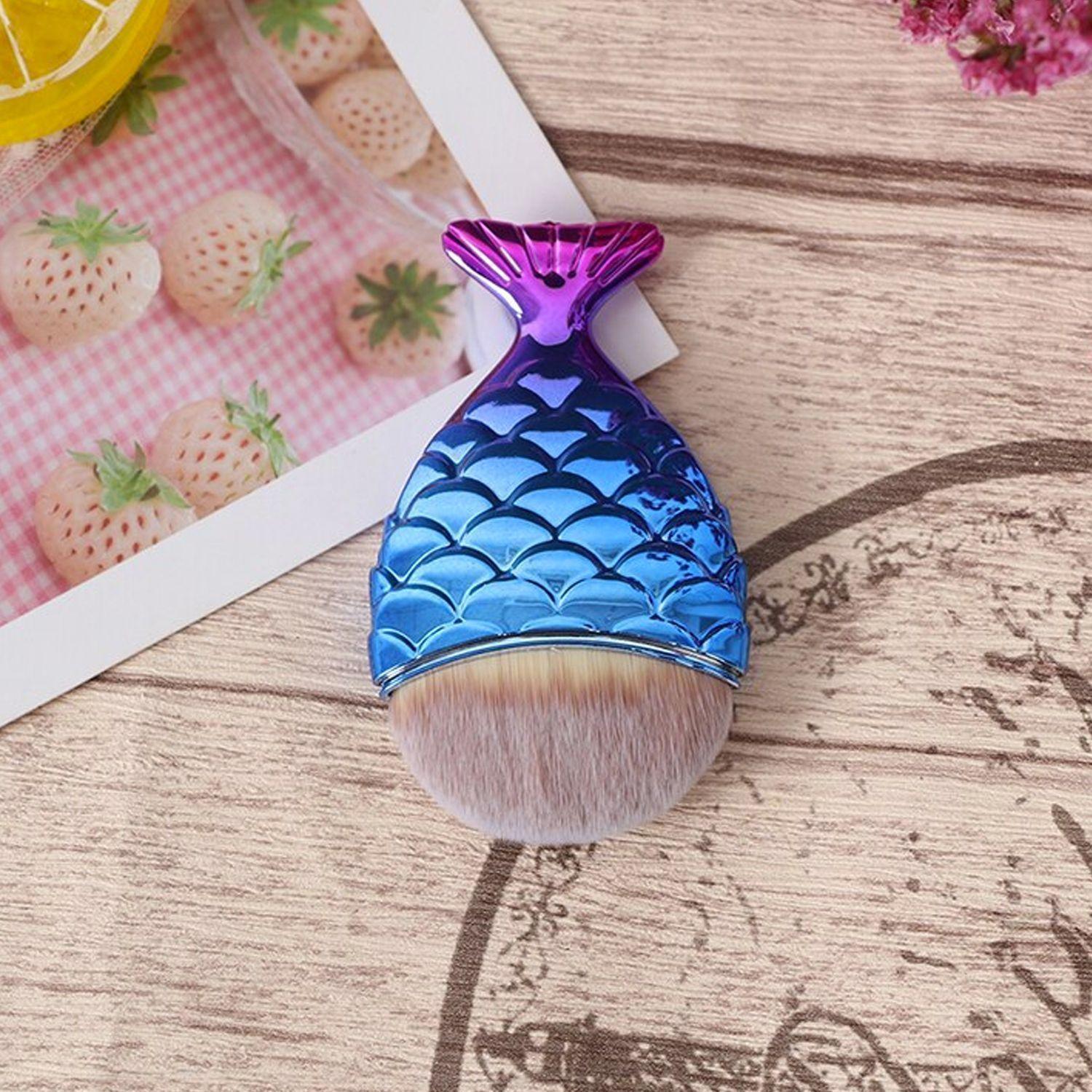 Pack Base En Polvo Flawless Stay FSP 6.0 Beauty Creations + Brocha Estilo Sirena Malú-6