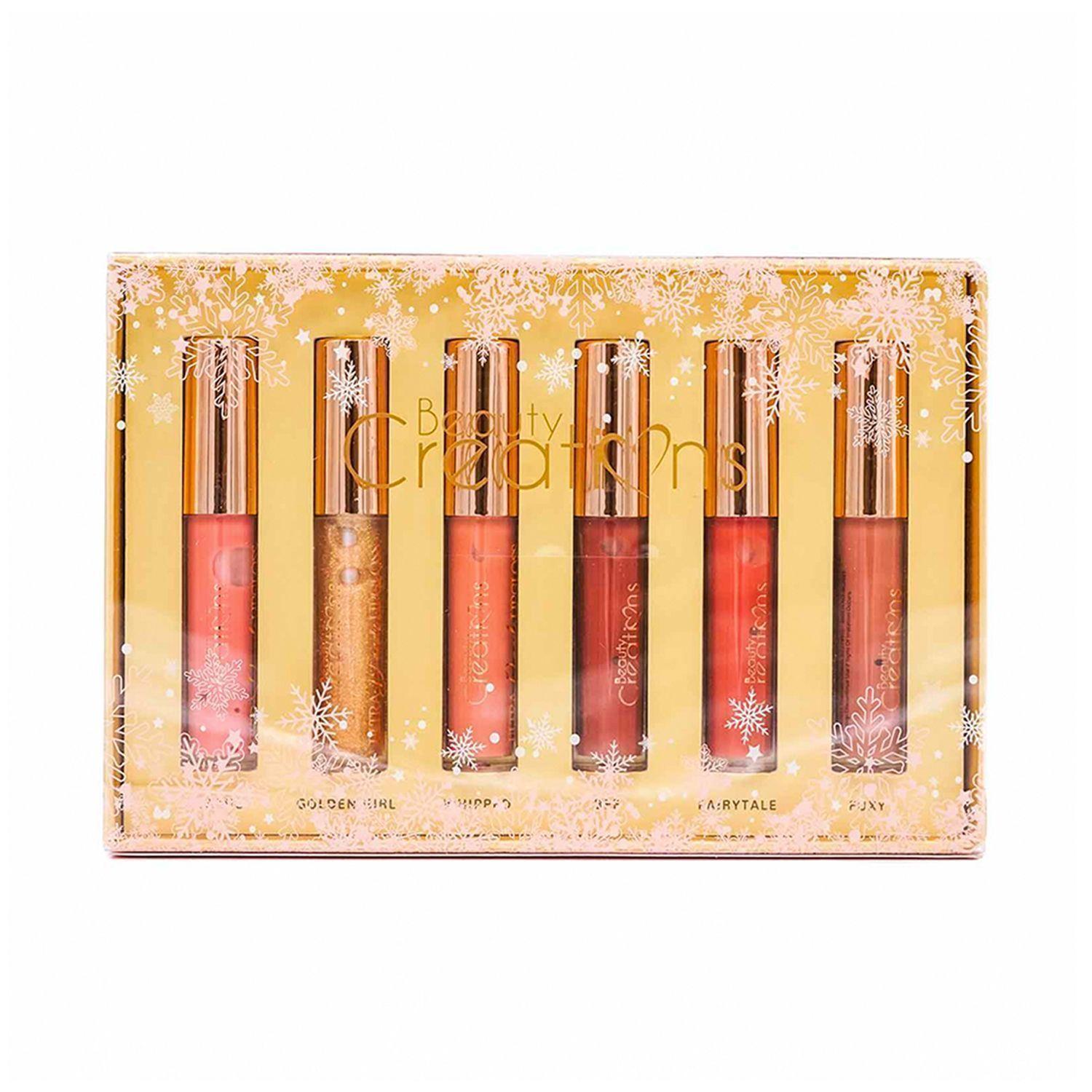 Set de 12 Labiales Holiday "Ultra Dazzle Lipglosses" Vol.1 y Vol.2 Beauty Creations-5