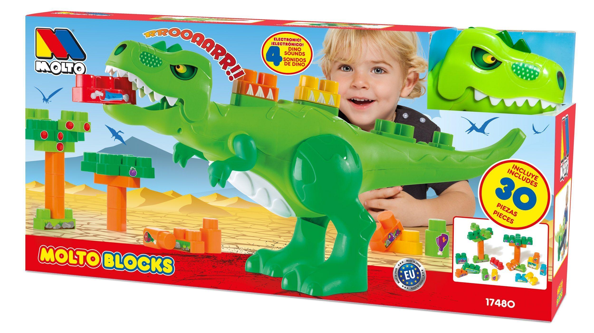Dinosaurio Bloques 30 Pcs - Molto-6