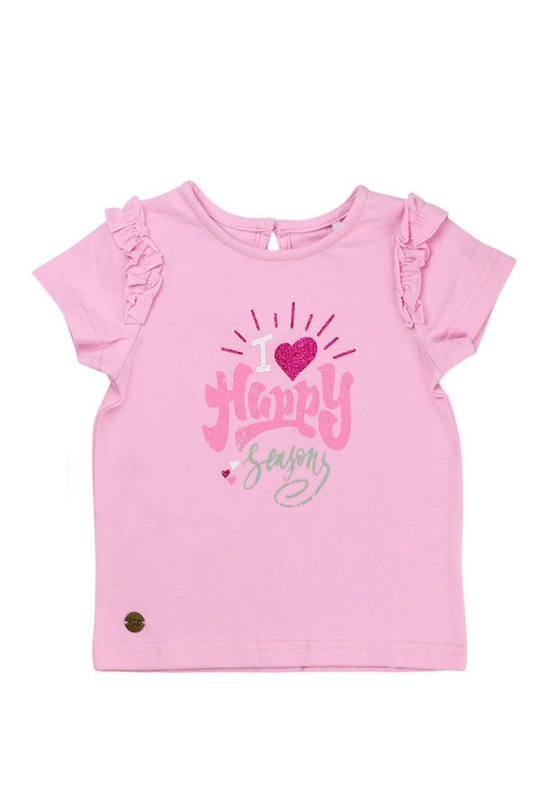 Polera Bebé Niña C/ Vuelos Ficcus-0