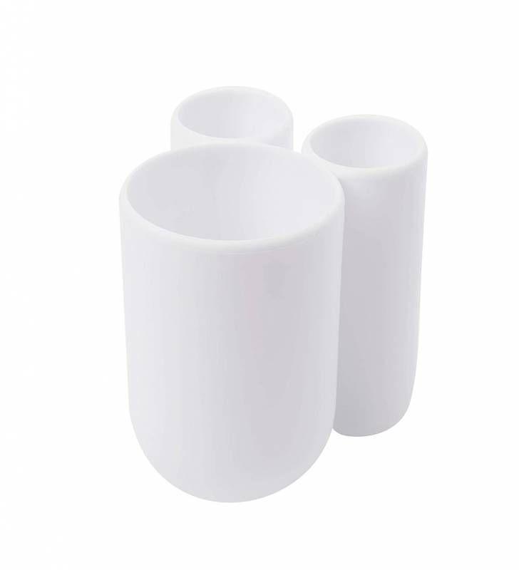 Portacepillo Touch White-0