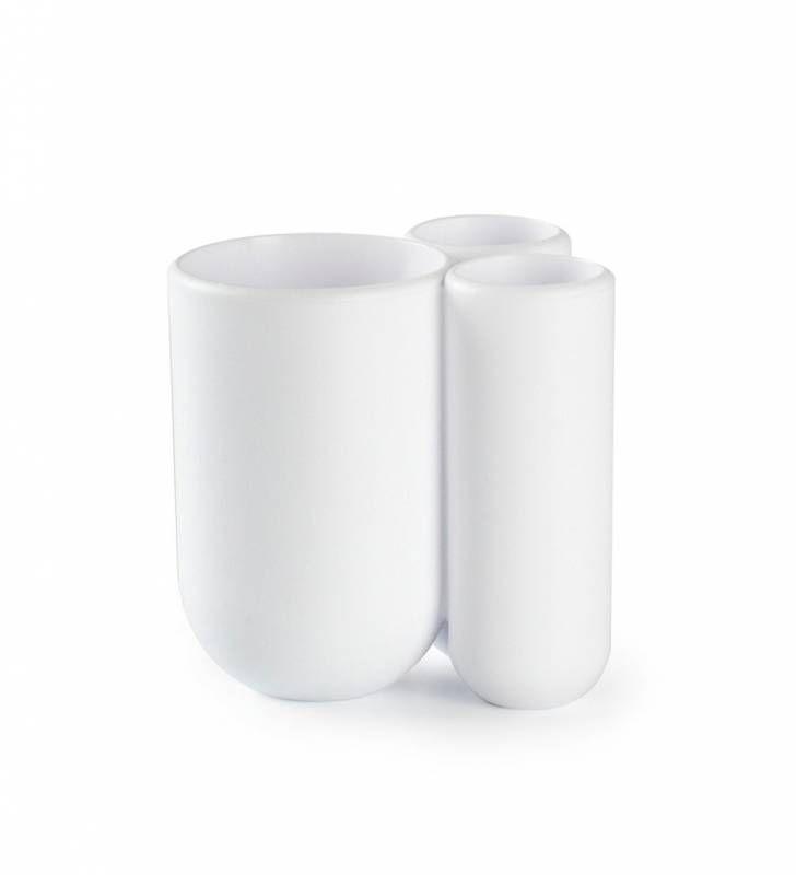 Portacepillo Touch White-1