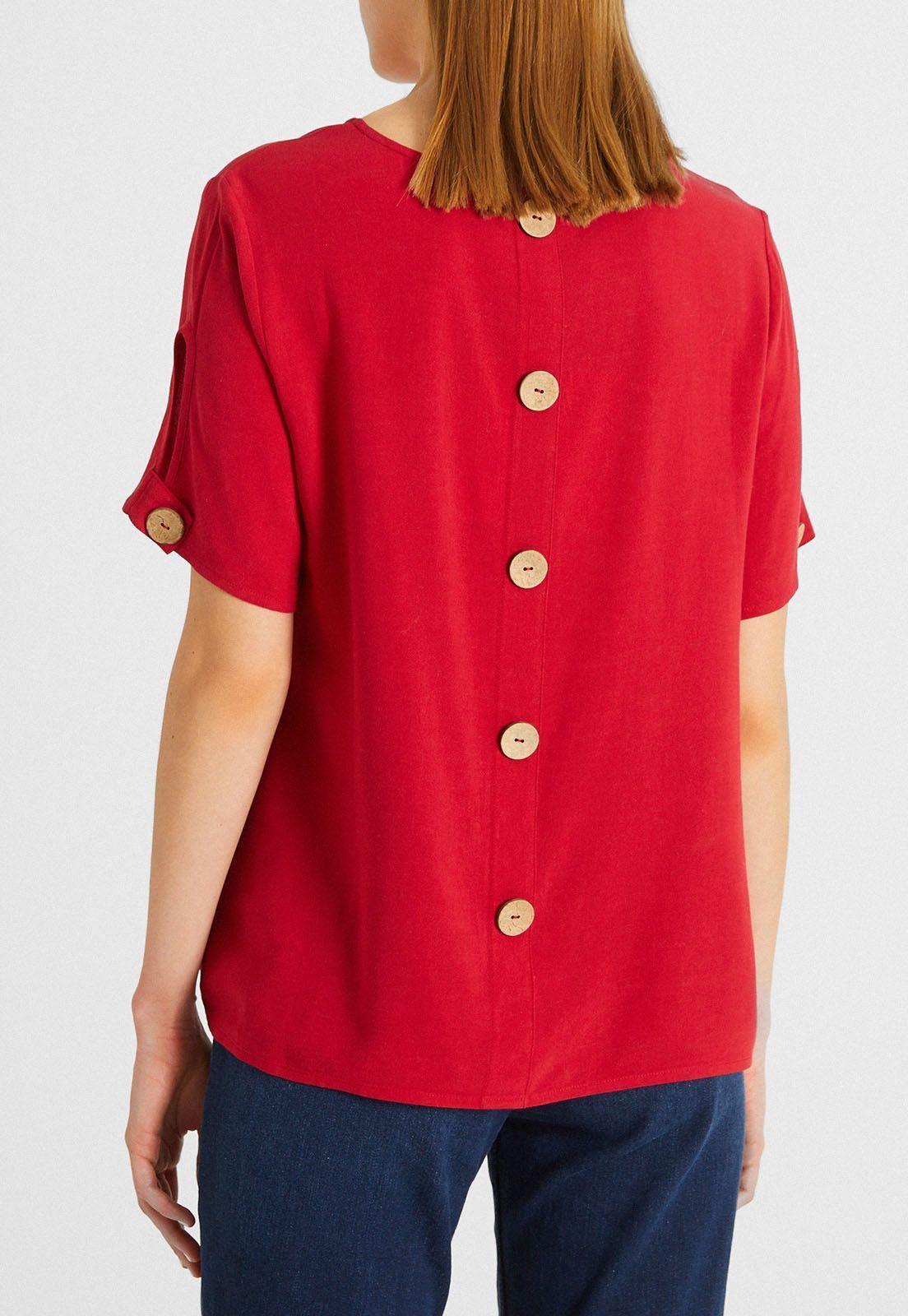 Blusa Garza Rojo-2