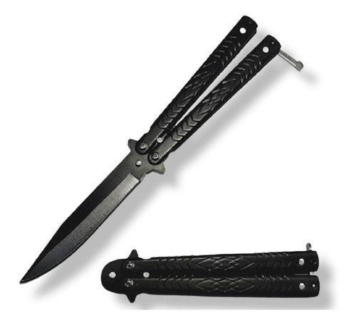 Navaja Mariposa Profesional Black Trident Am42 -1