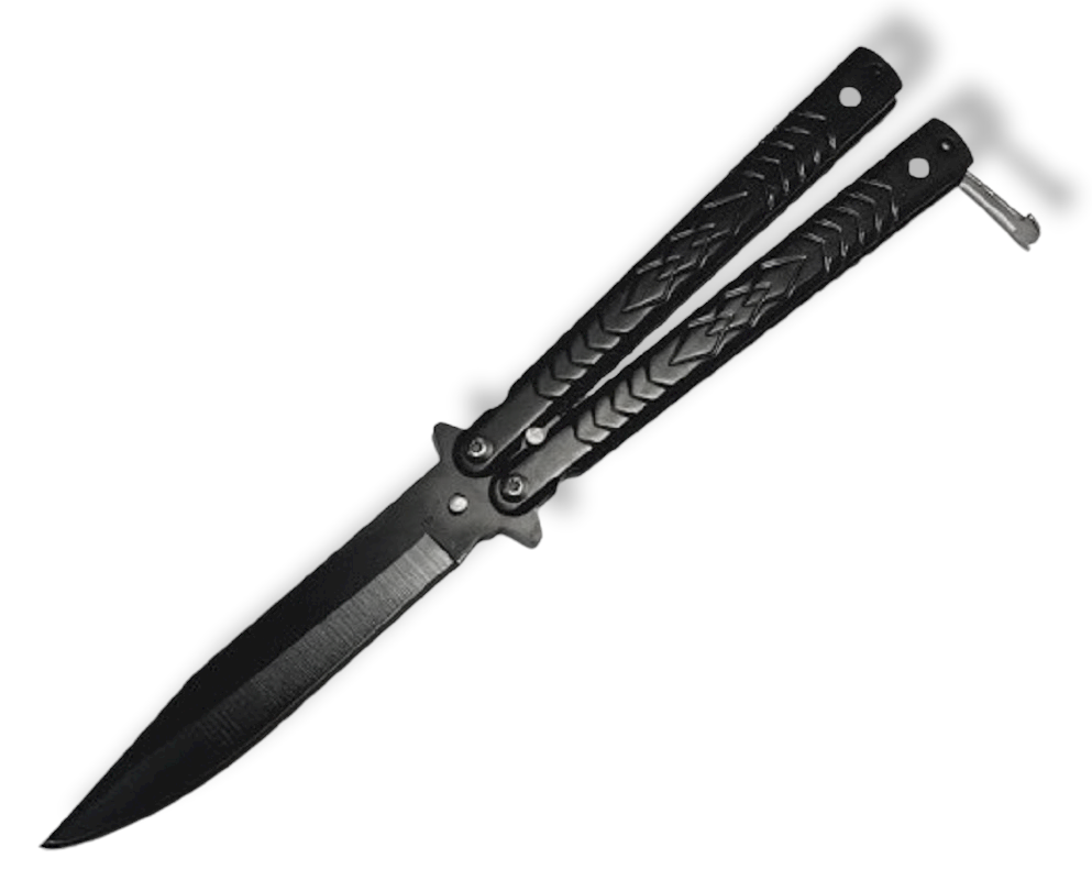 Navaja Mariposa Profesional Black Trident Am42 -0