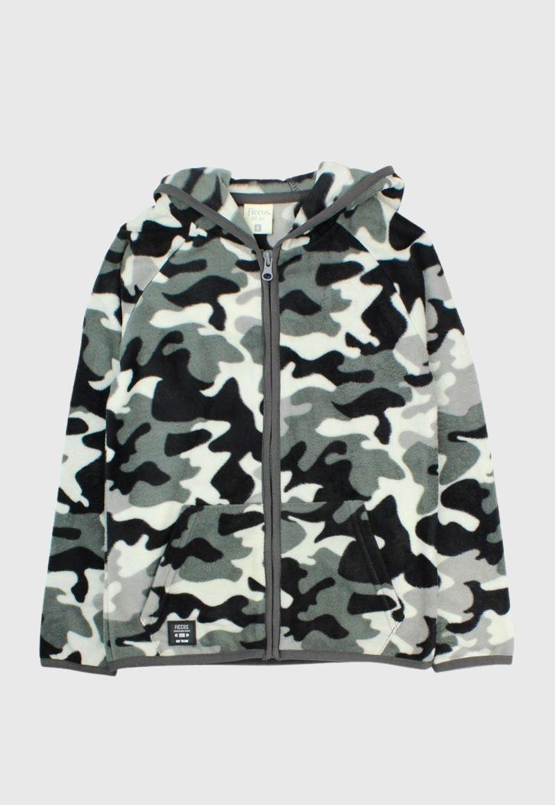 Polerón Kids Niño Con Cierre Estampado Day2Day-0