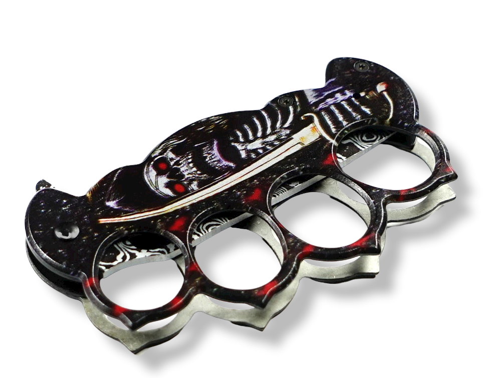 Cuchillo Navaja Manopla Tactica Pirata Jack-3