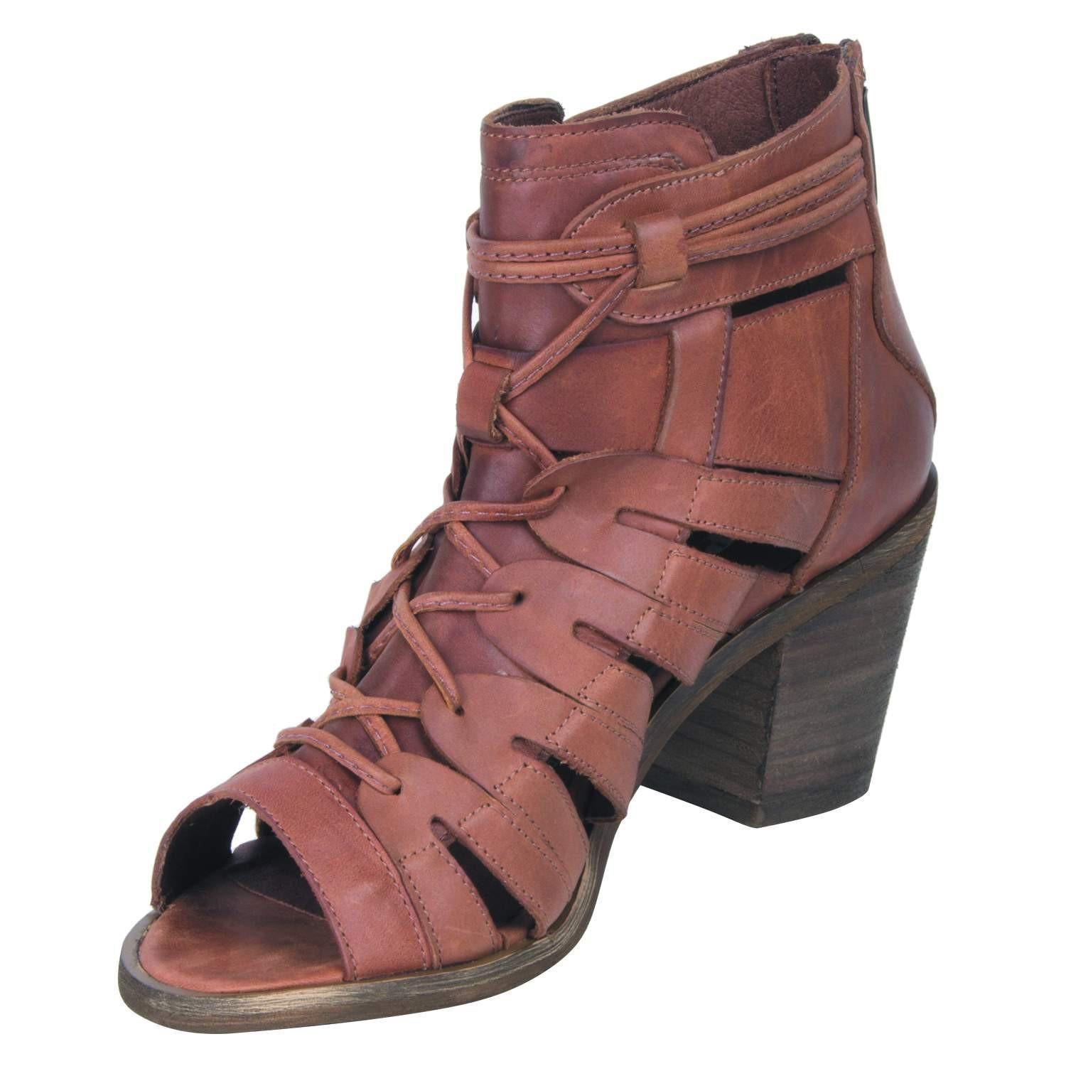 Sandalia Gahan Zappa Mujer Camel - X530-4