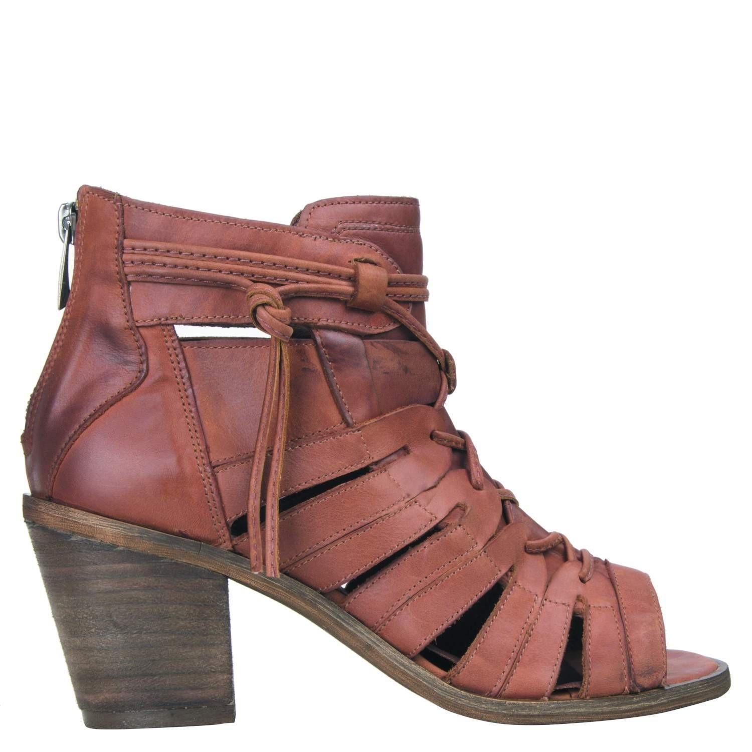 Sandalia Gahan Zappa Mujer Camel - X530-1