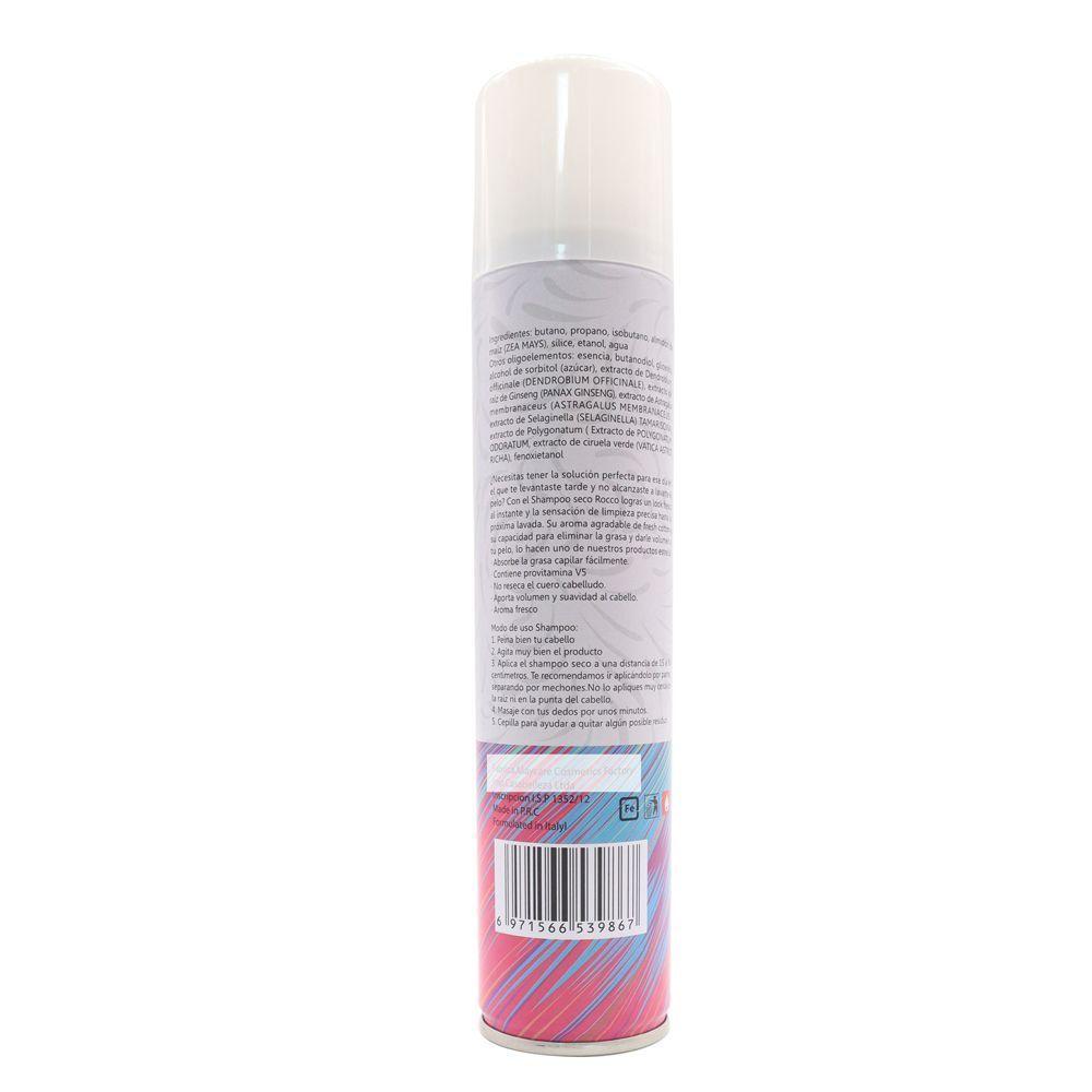 Shampoo seco Rocco con vitamina B5 elimina grasa 200ml-1