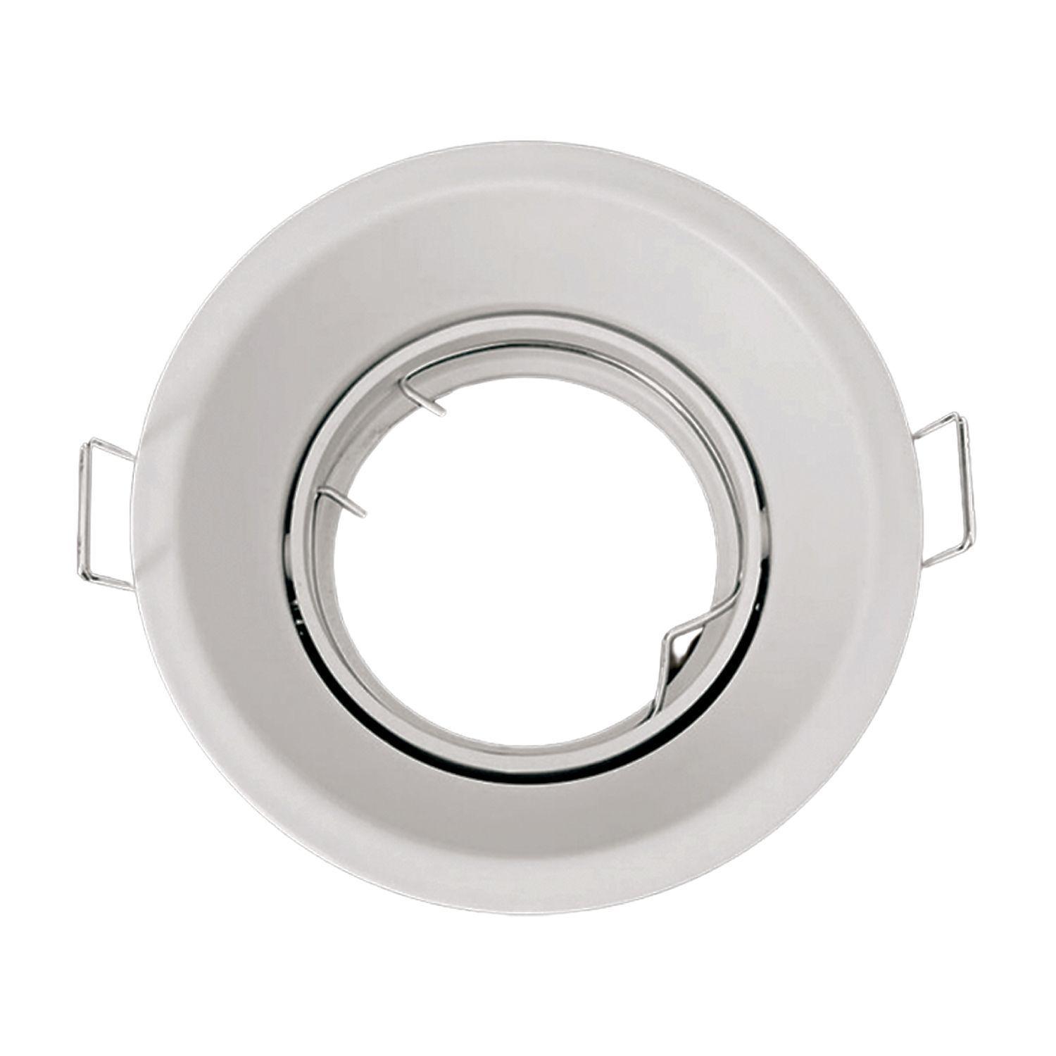 Pack 3 Focos LED Embutido Retraído Porta GU-10 Pessaro MR16-6