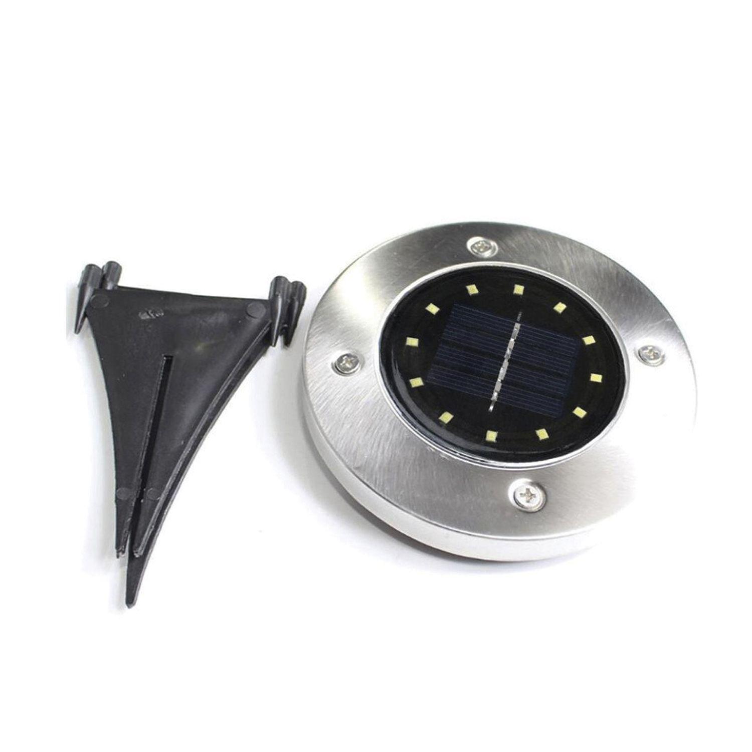 Pack 3 Estaca Solar LED Luz Cálida-3