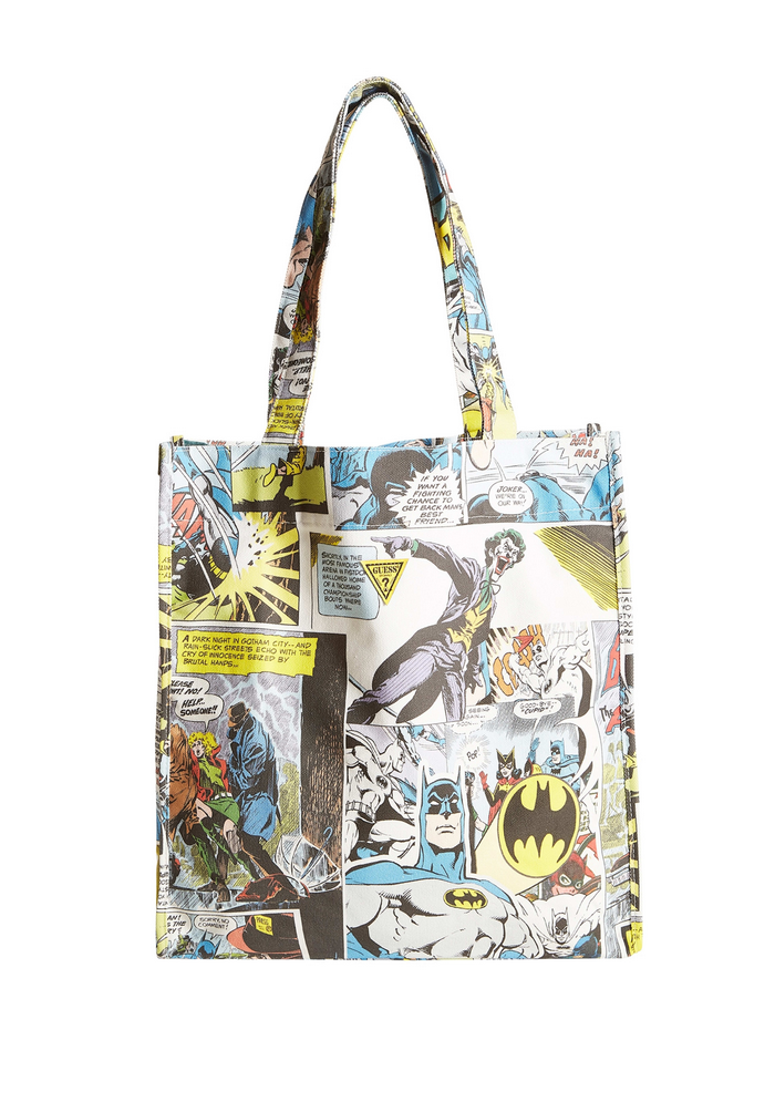 Bolso Guess Go Batman Printed Tote Bag F0E1 MULTICOLOR-0