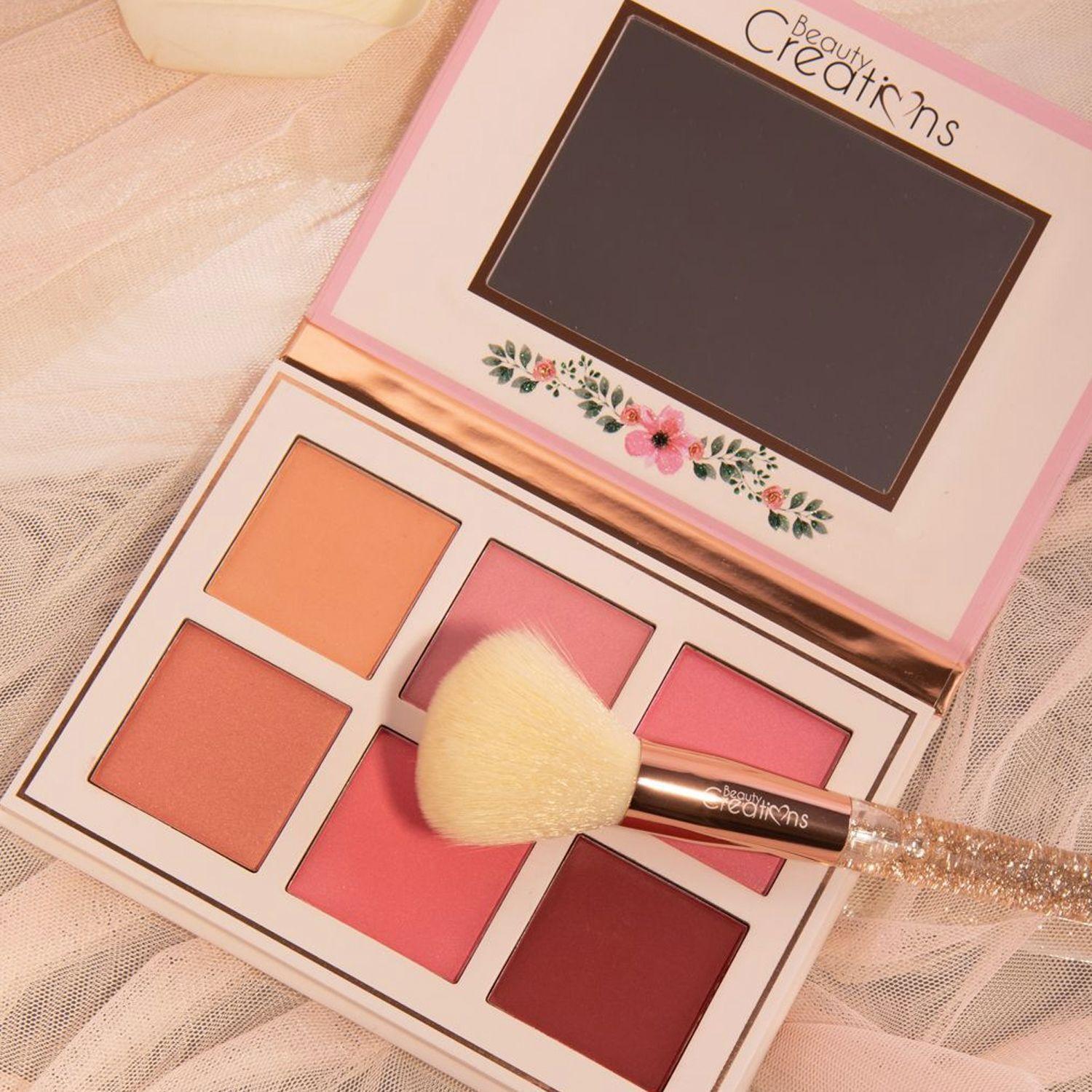 Pack Paleta de Sombras "Eye Bloom" y Blush/ Rubor "Floral Bloom" de Beauty Creations-6