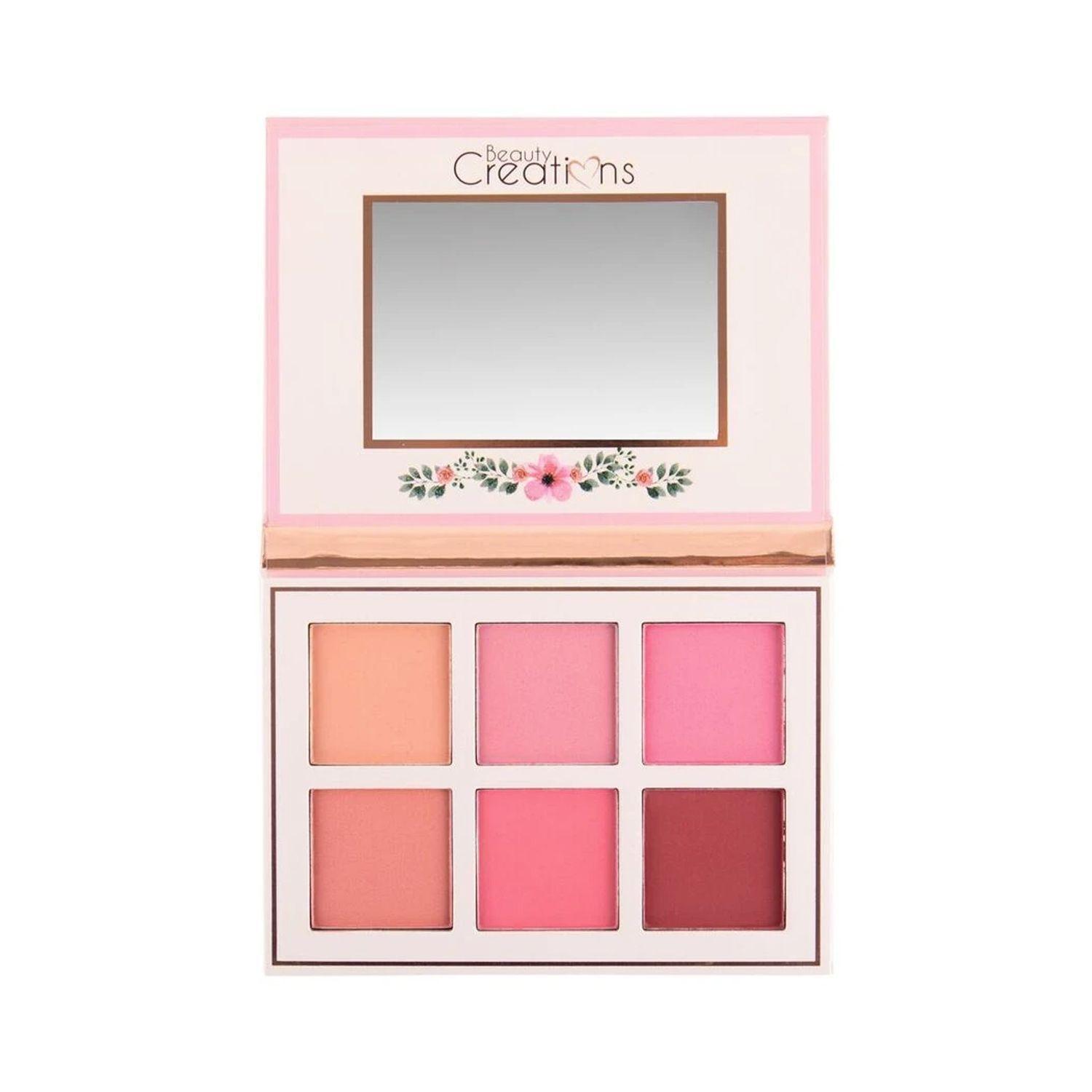 Pack Paleta de Sombras "Eye Bloom" y Blush/ Rubor "Floral Bloom" de Beauty Creations-4