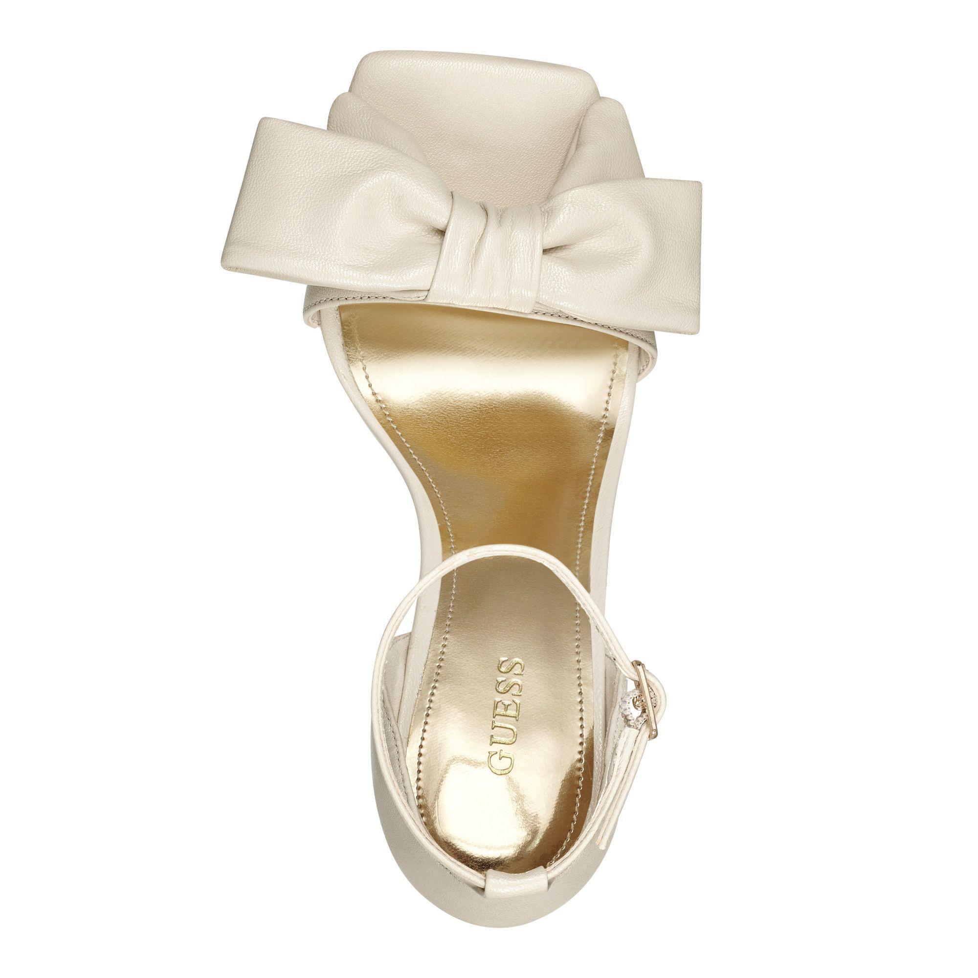 Sandalias Guess Gwsancia Lna01 CREMA-2