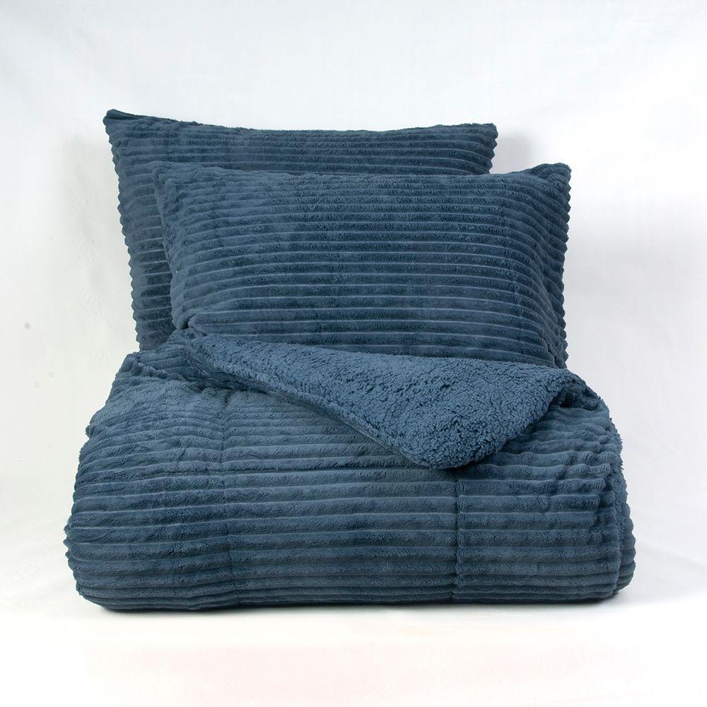 Plumon Cord. Sherpa 2 P Azul-4