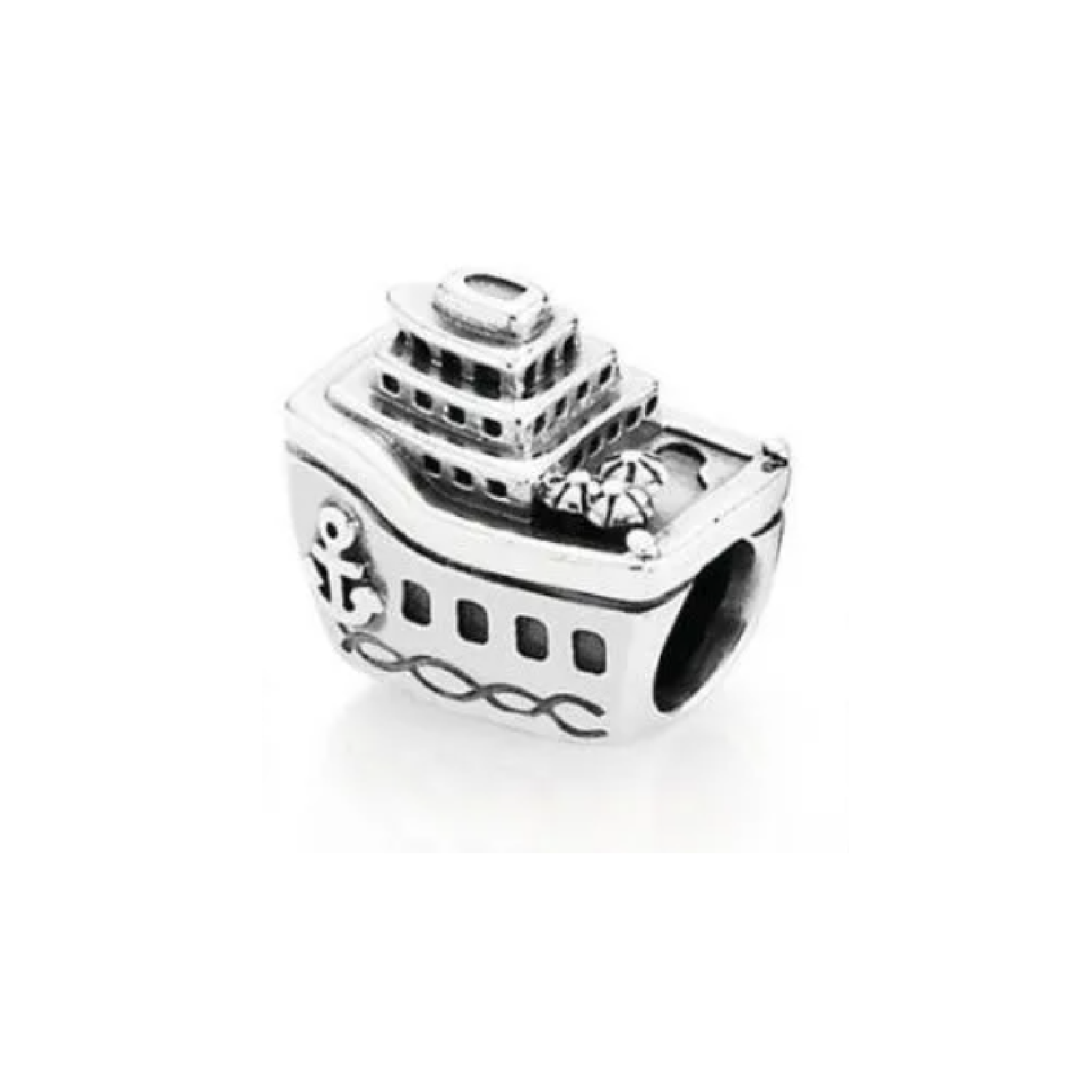 Charm Barco Crucero en Plata Fina 925 SILVER HEART-2