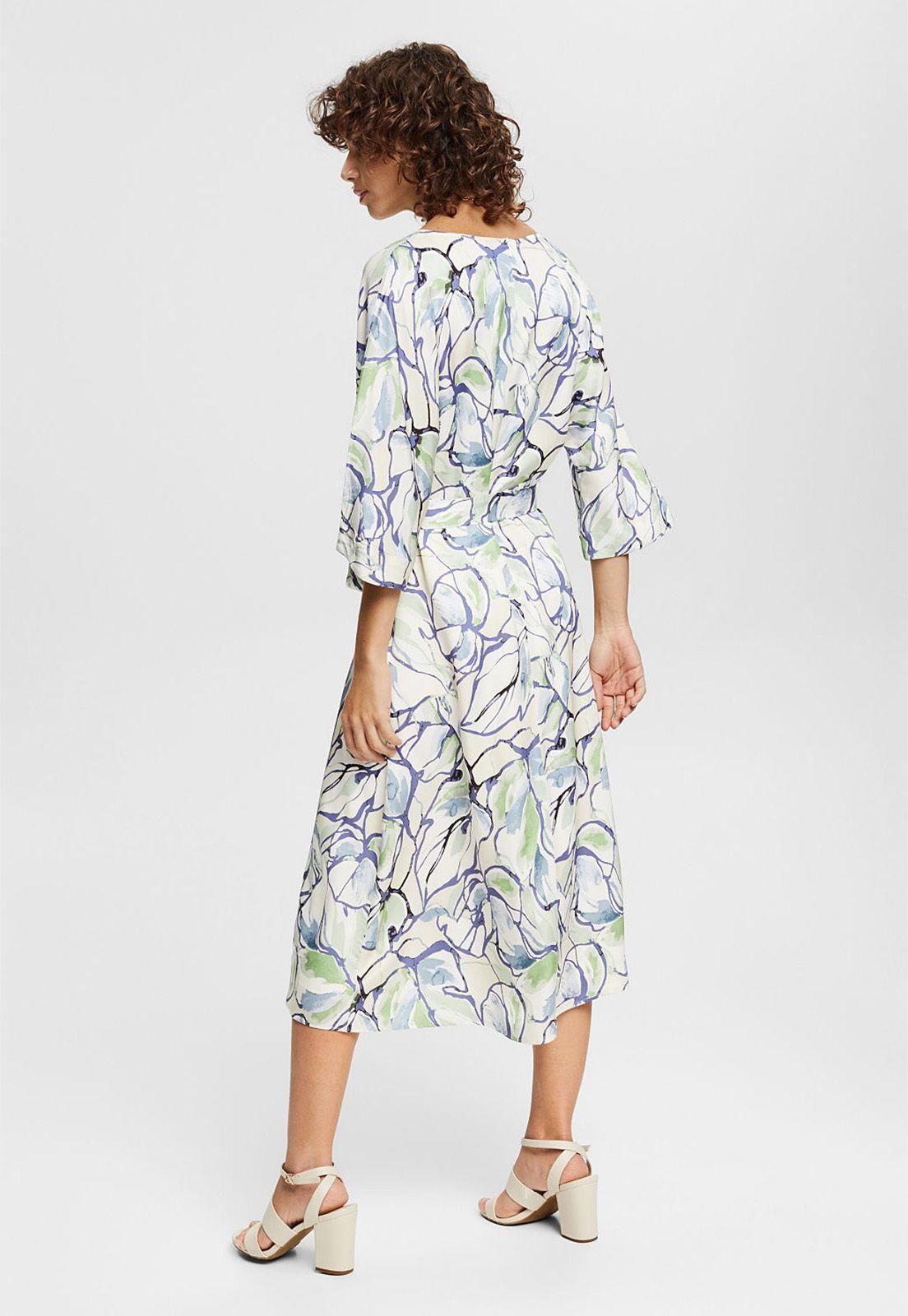 Vestido Con Acabado Satinado Esprit-1