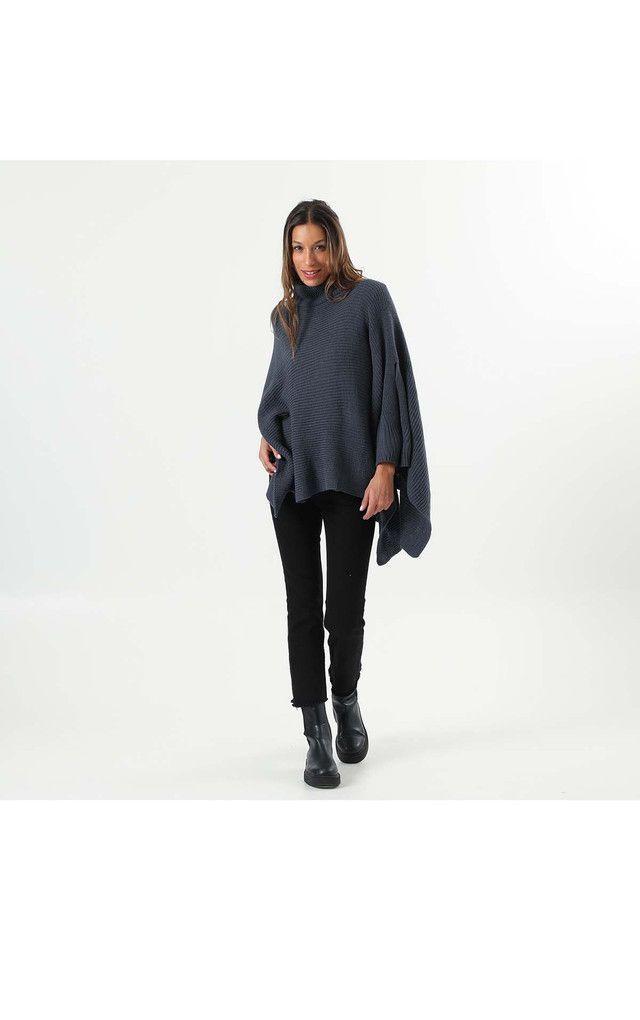 Poncho Azul Mineral i-D-0