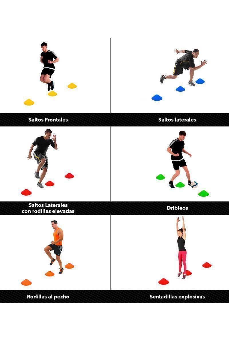 Set Conos Agilidad Entrenamiento Multicolor-4