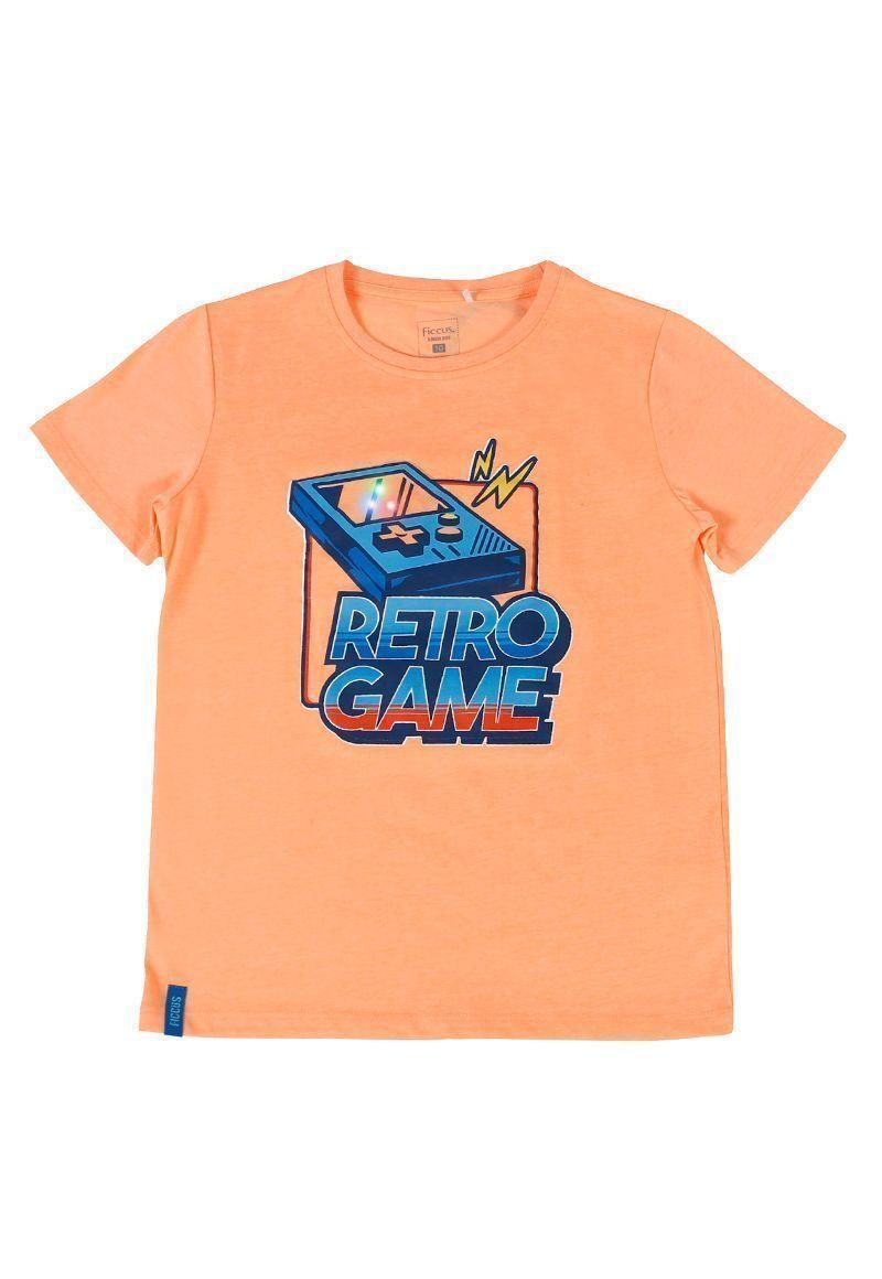 Polera Jr Niño Con Luces Ficcus-0