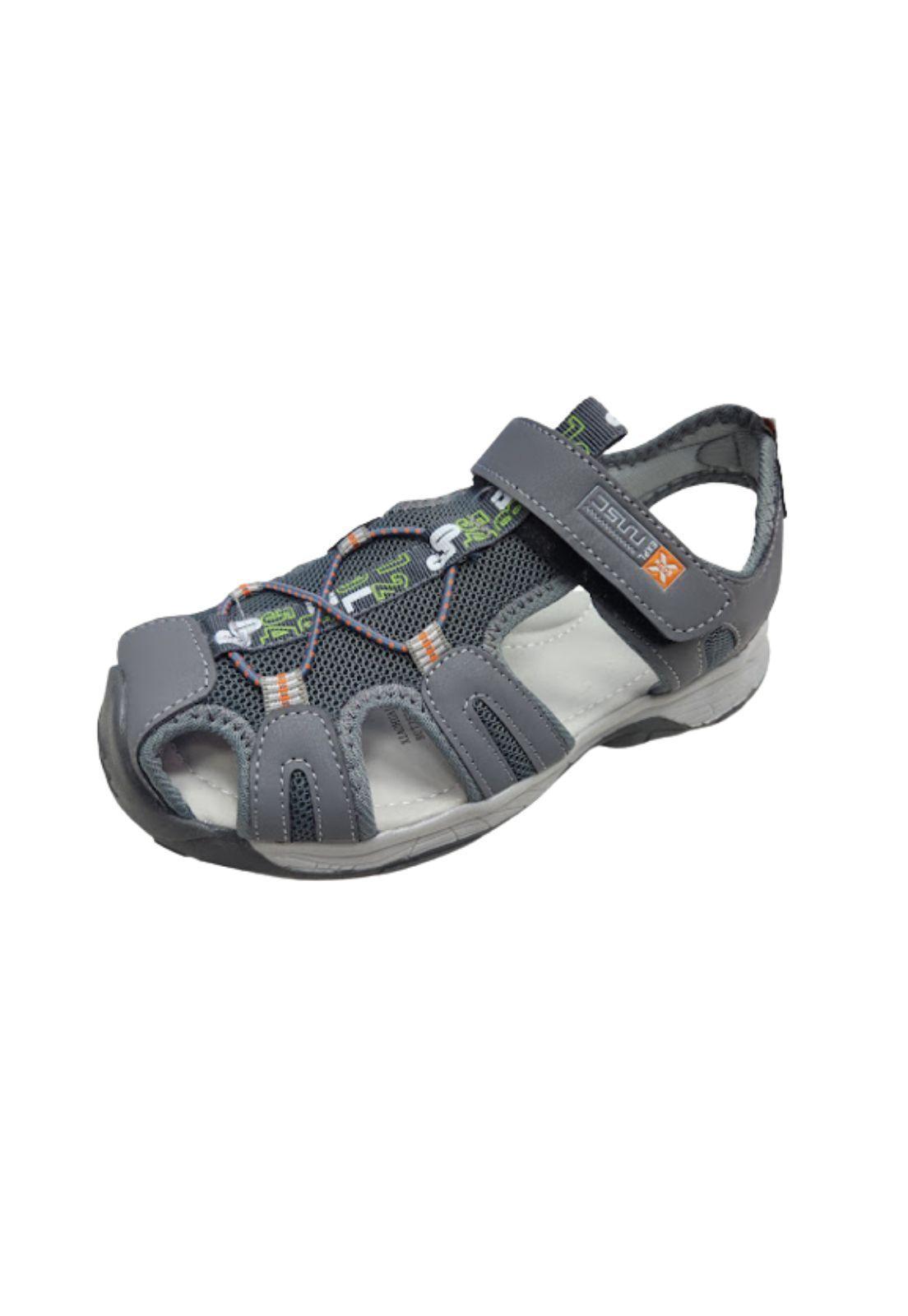 Sandalia Outdoor Niño Gris-0
