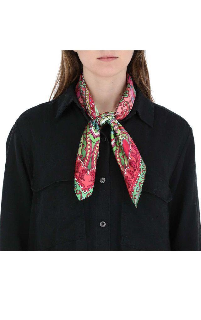 Pañuelo Bandana Mirror Fucsia Humana-2