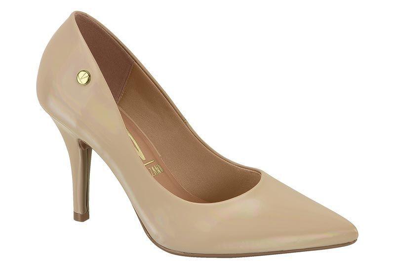 Zapato Mujer Taco Aguja Stiletto Beige 1184-1101 Vizzano-0
