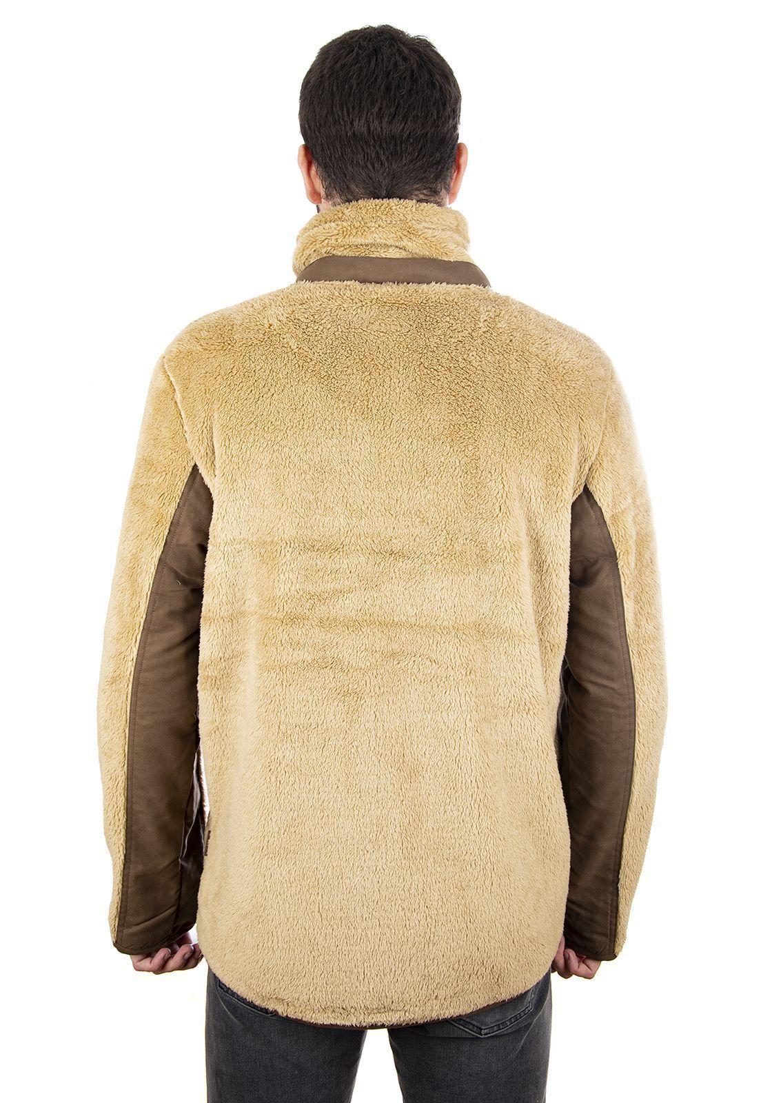 Chaqueta Chiporro Shaggy Lander Dorado-3