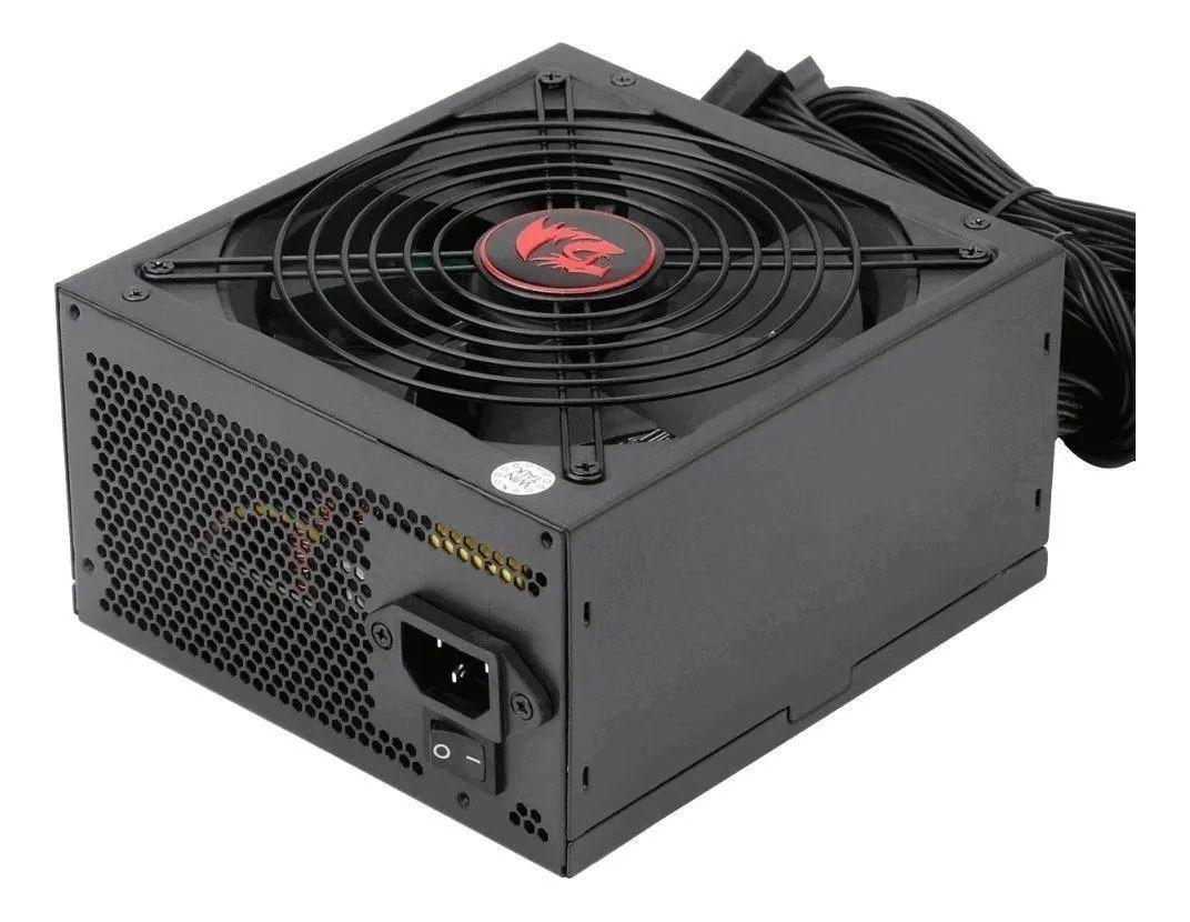 Fuente de poder para PC Redragon RPGS GC-PS002 600W negra 100V/240V-1