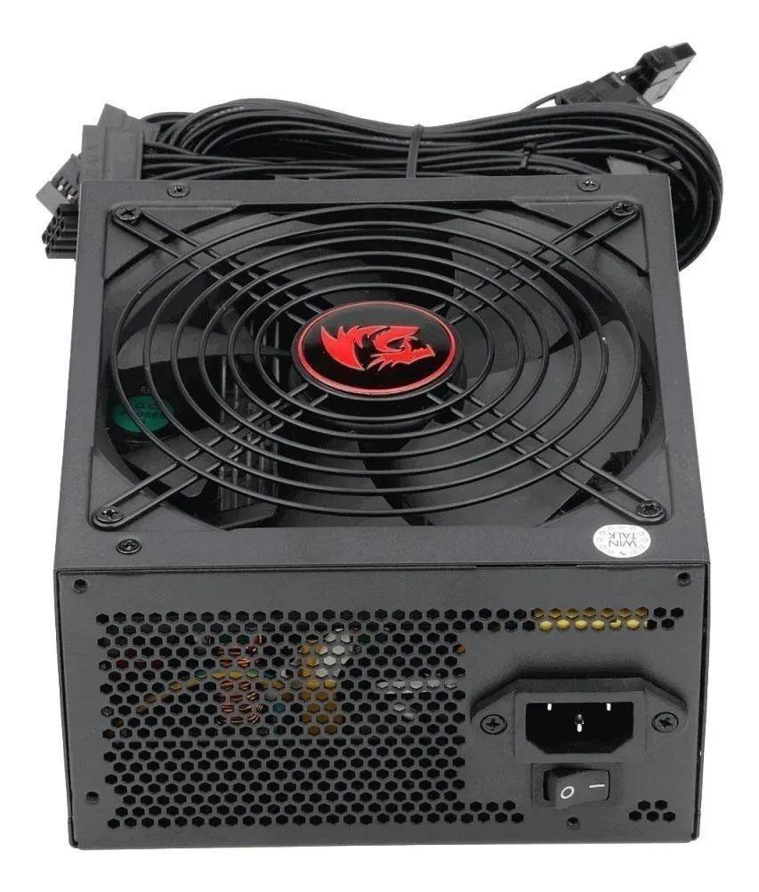 Fuente de poder para PC Redragon RPGS GC-PS002 600W negra 100V/240V-6