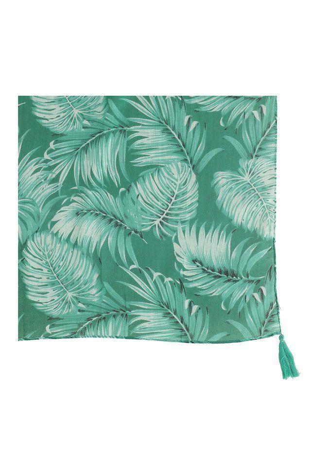Pañuelo Estampado Verde Organic Nature Amazonas Humana-1